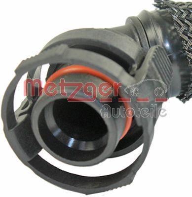 Tuyau, ventilation de carter-moteur (Tuyau de vapeur d'huile moteur) METZGER 2380053